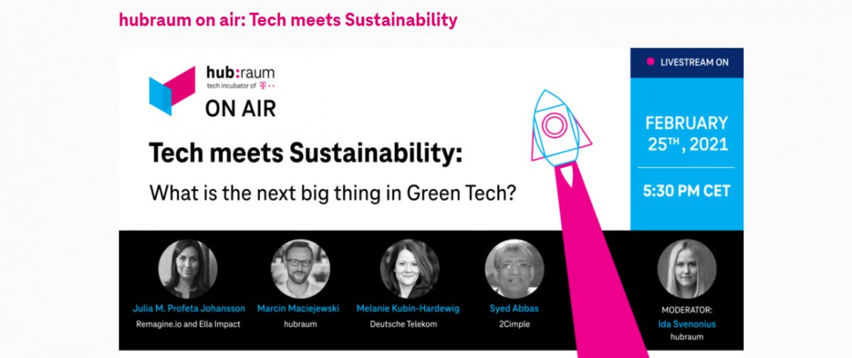 hubraum on air: Tech meets Sustainability