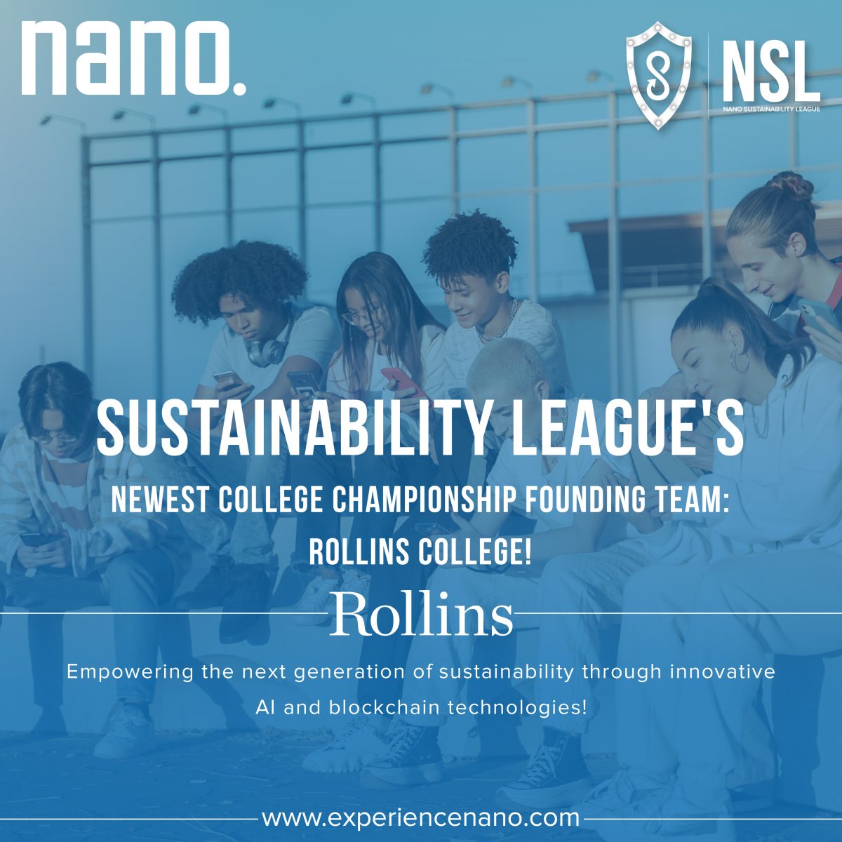 Sustainability League’s Newest College Championship Founding Team: Rollins College!